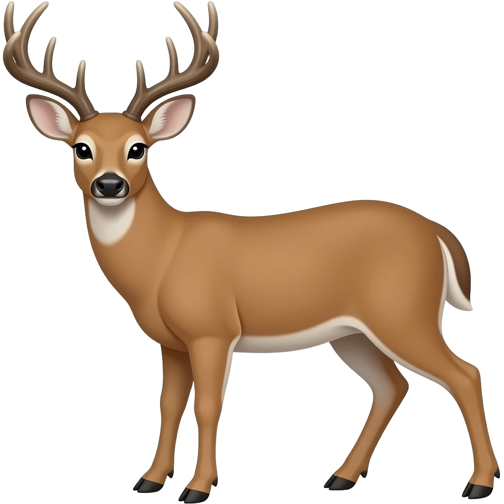 Deer emoji