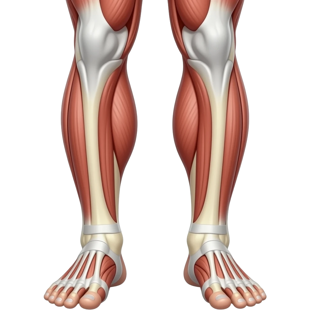 human calves muscle emoji