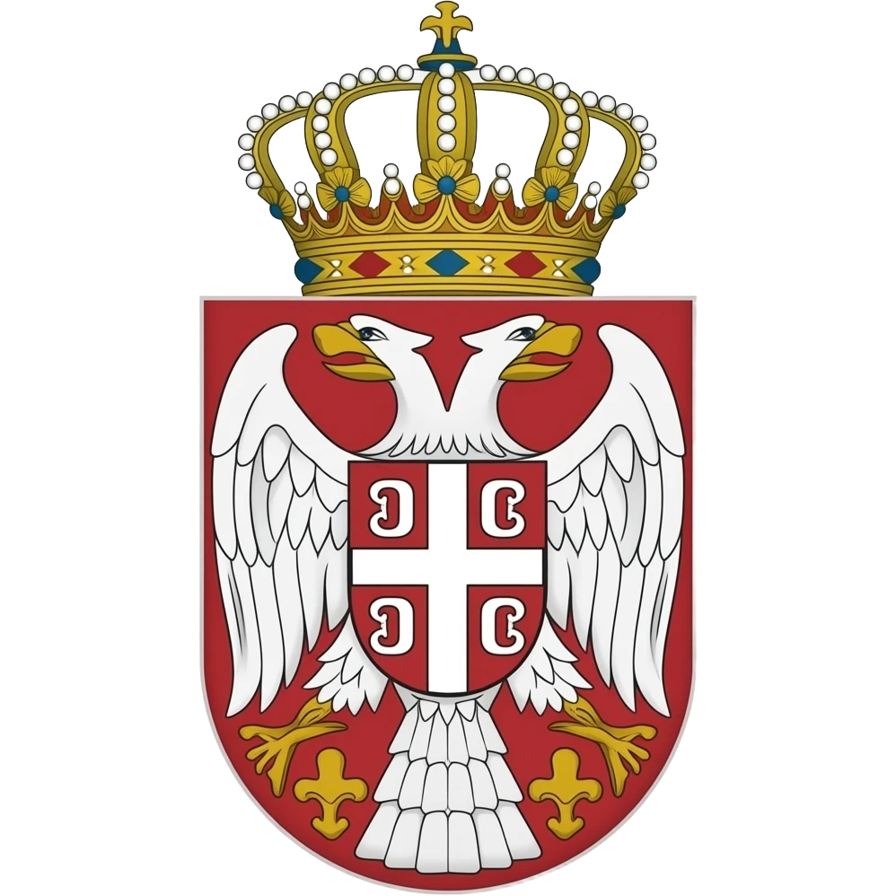Srbia heraldic emoji