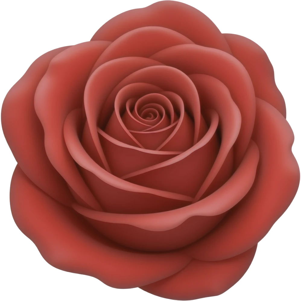 red rose emoji