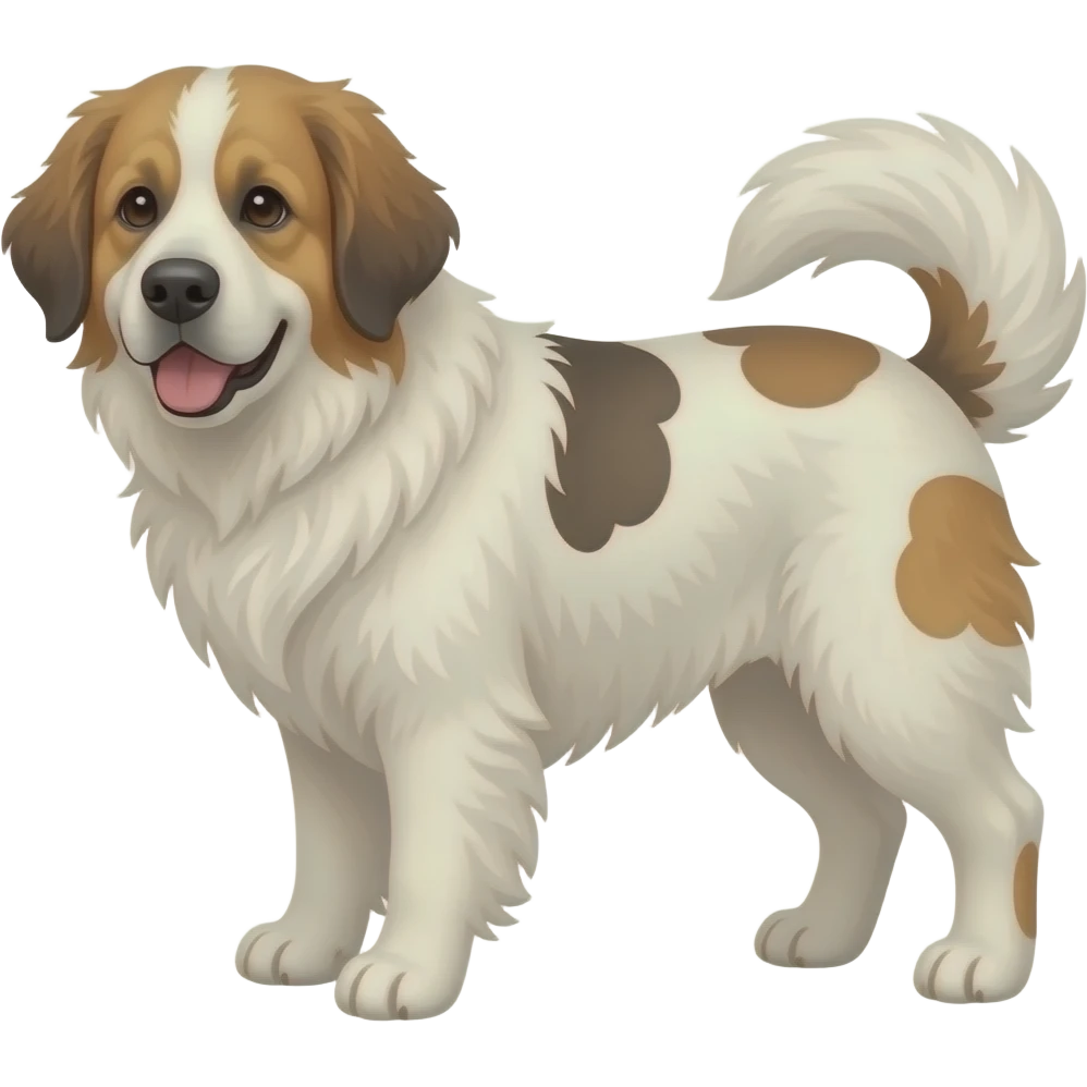 Pyrenean mountain dog emoji