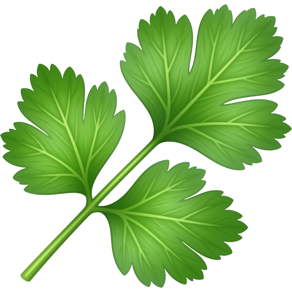 coriander emoji
