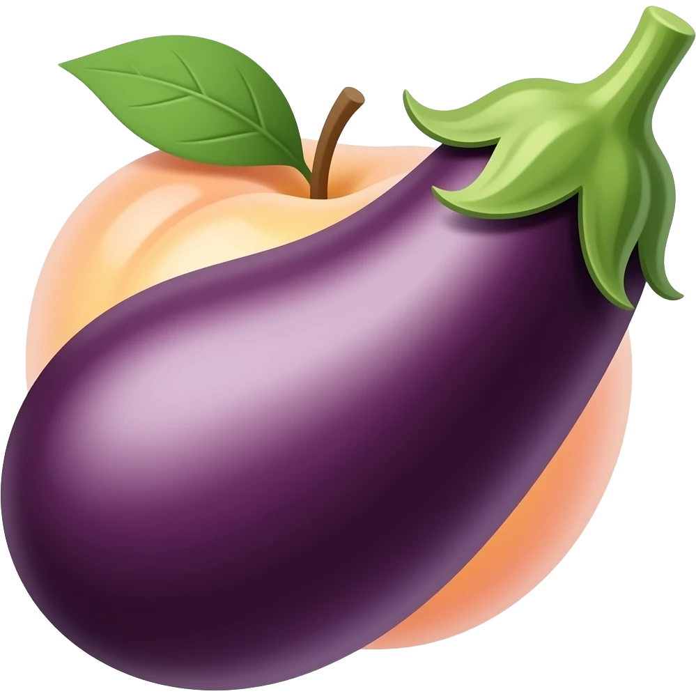 🍑🍆 emoji