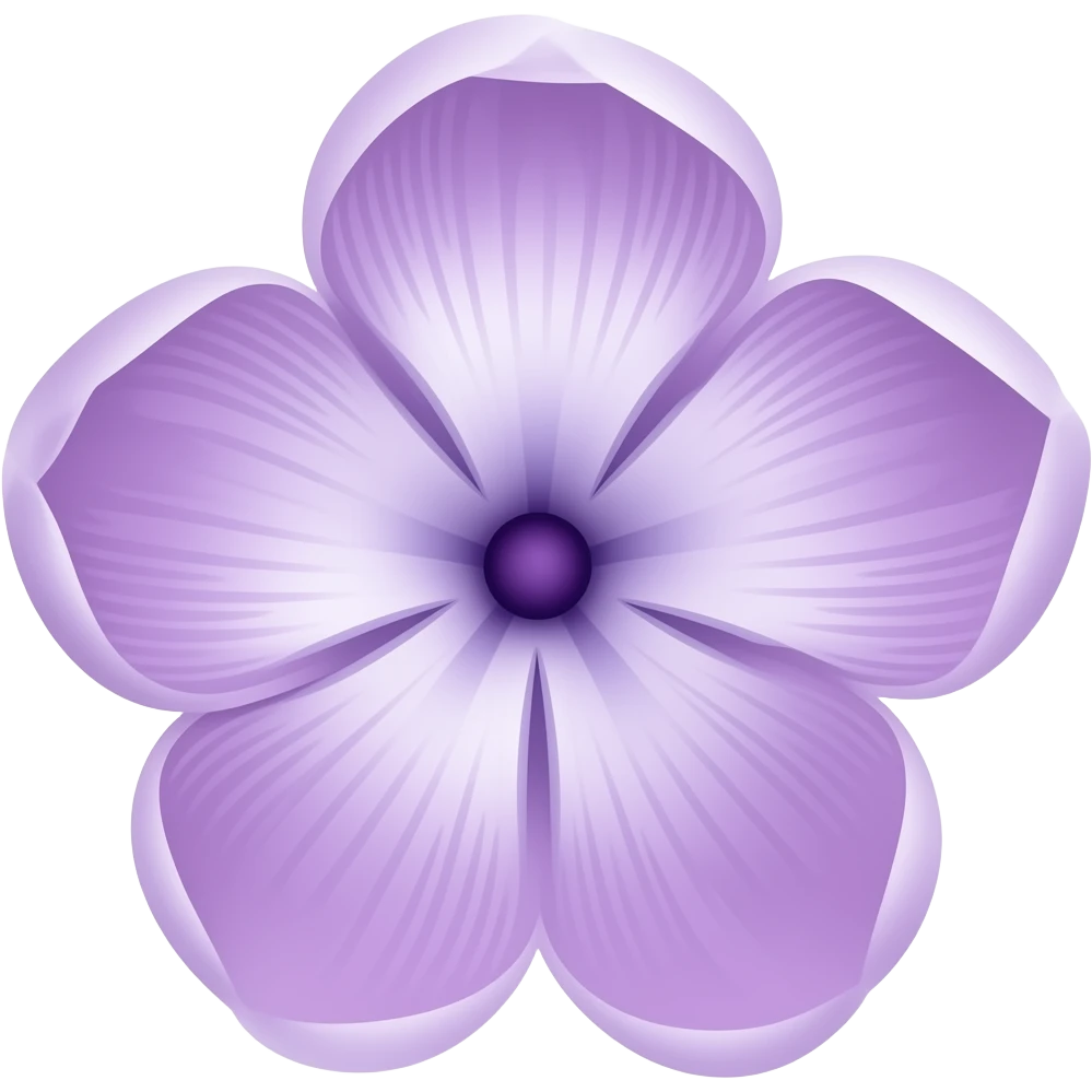 нарисуй lilac emoji