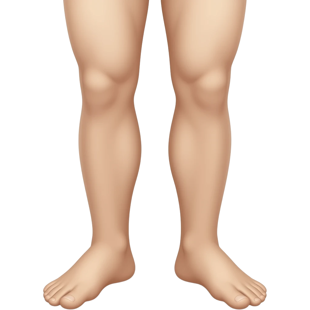 human leg emoji