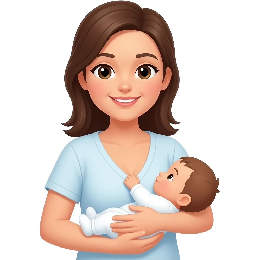 Breast feeding emoji