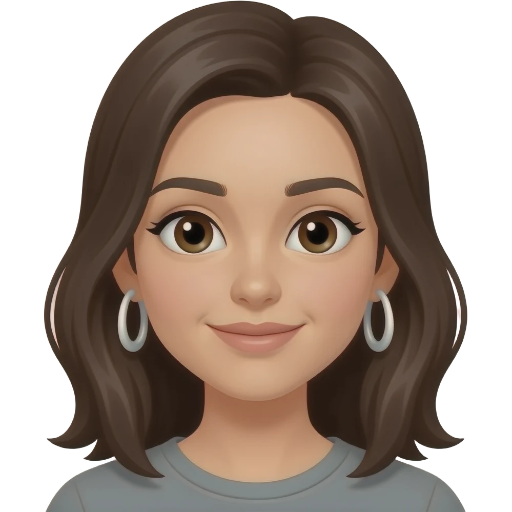 girls with earringgs emoji