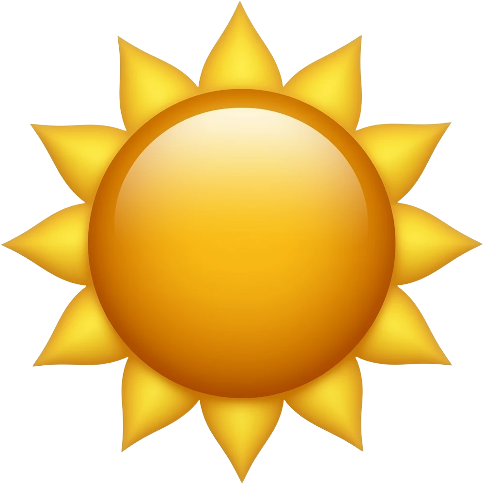 شمس emoji
