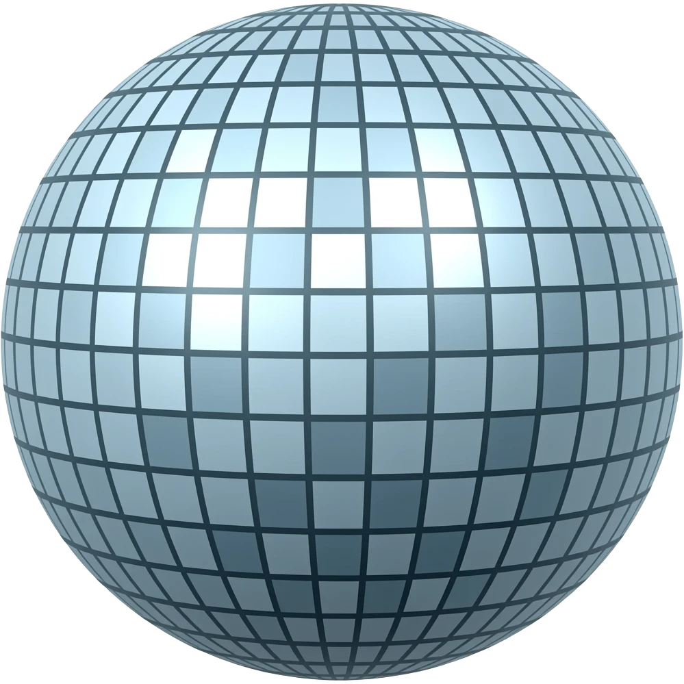 disco ball emoji