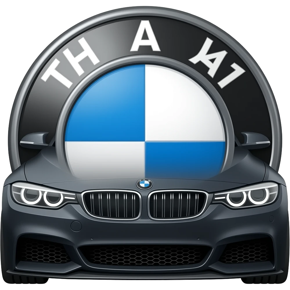 Черная Машина BMW emoji