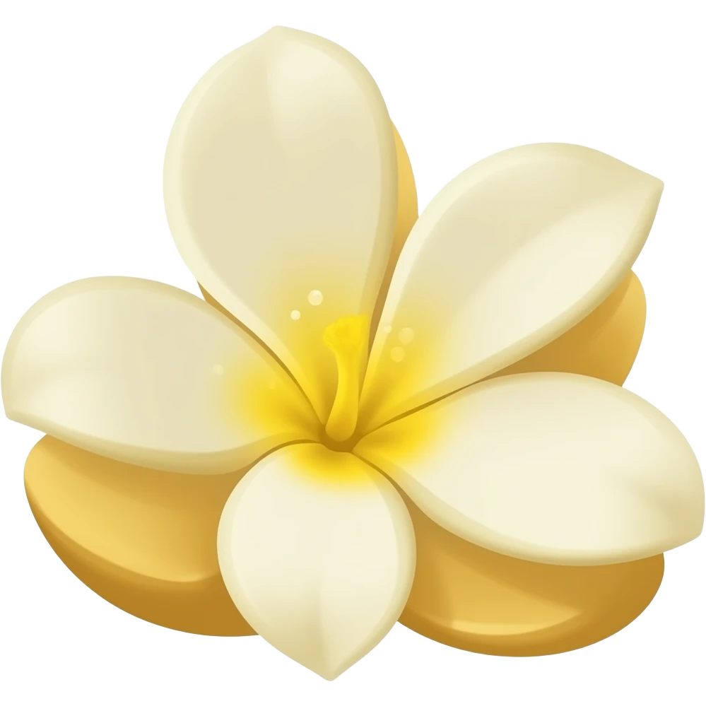 Vanilla fruit emoji
