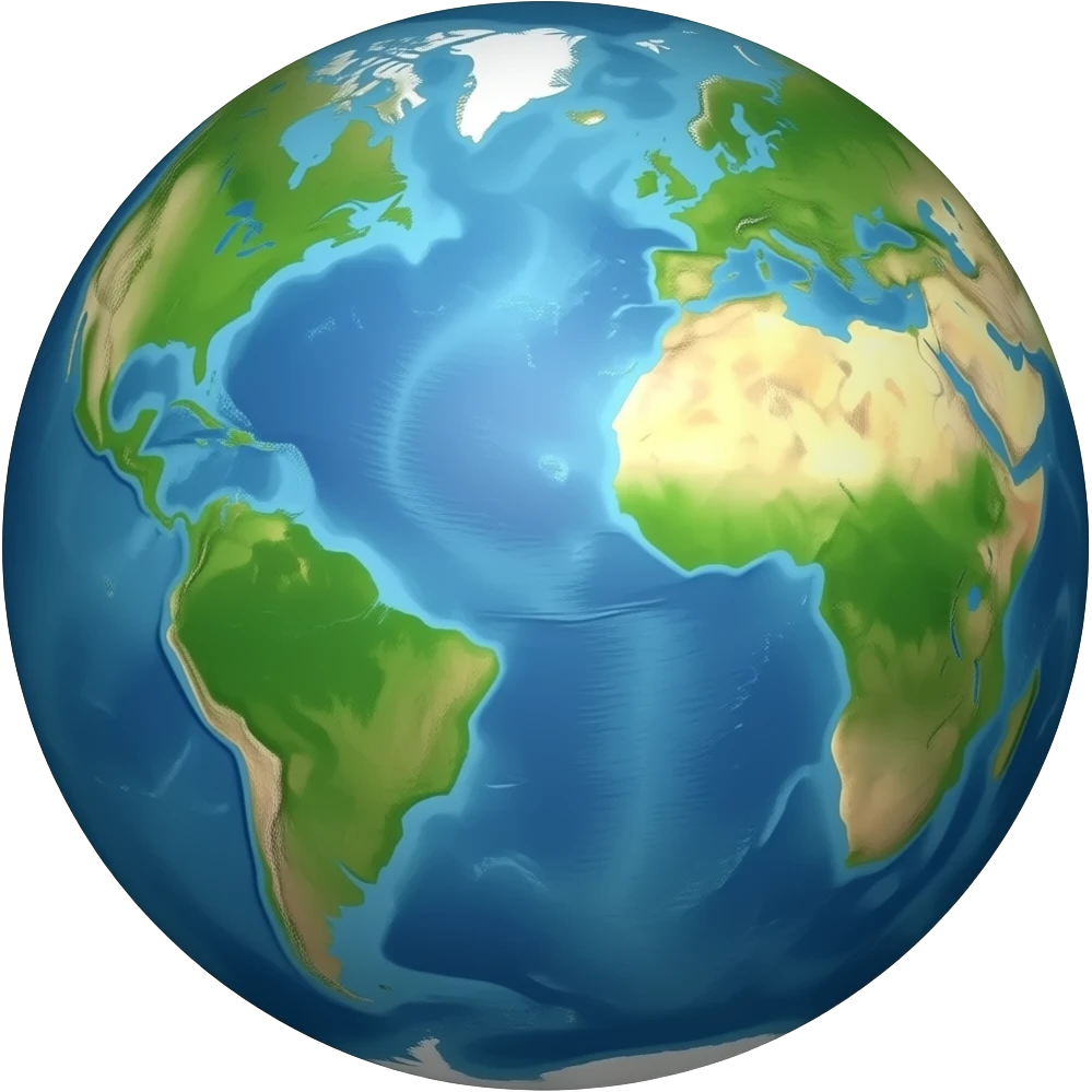 Flag with planet emoji