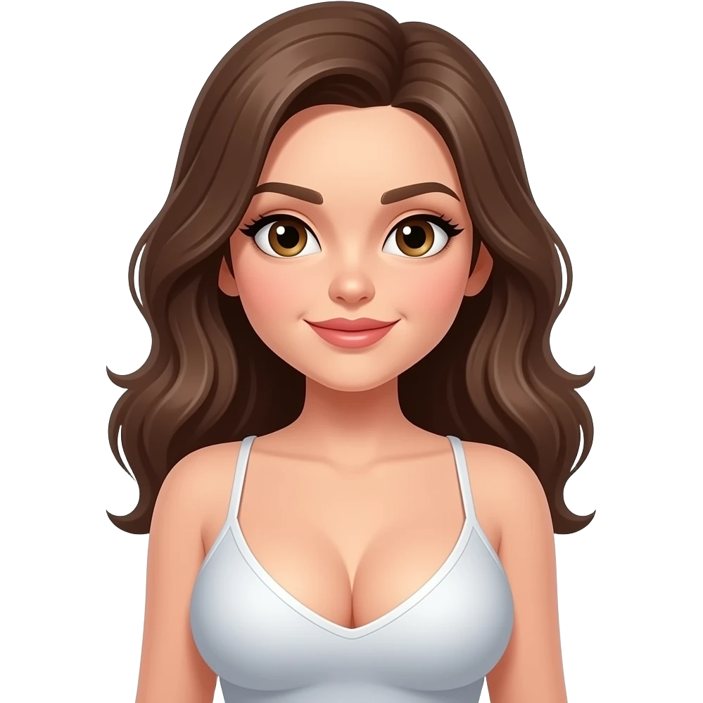 Emoji with Big boobs emoji