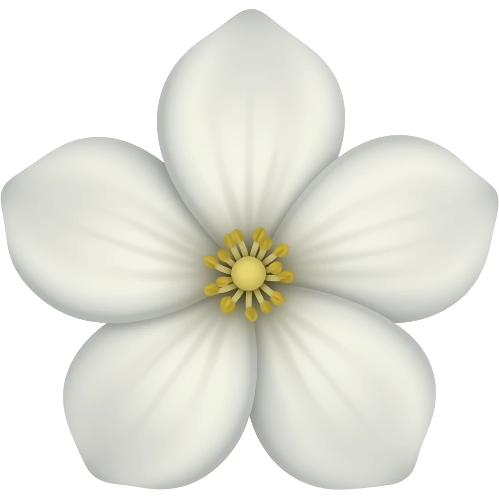 Jasmine flower 1 emoji