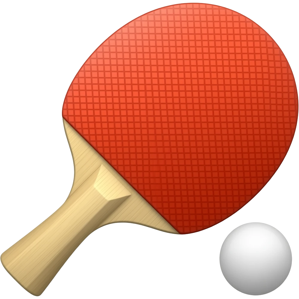 racket ping pong emoji