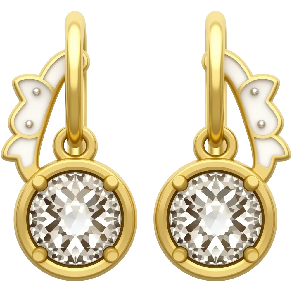 An earring emoji
