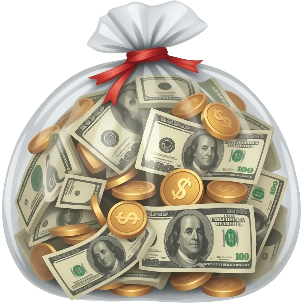 BASURA CON DINERO emoji