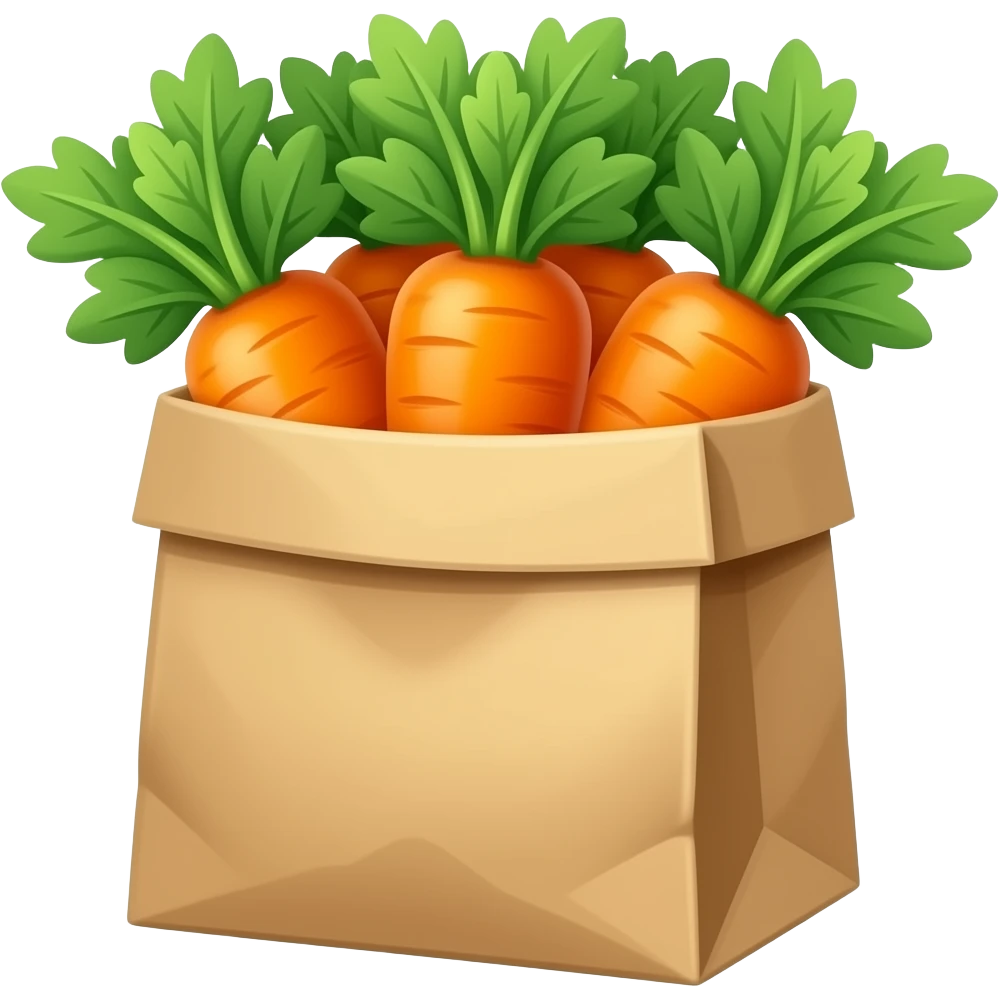 carrots package emoji