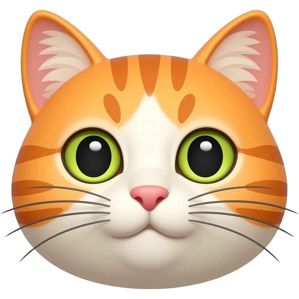 Orange cat ears emoji
