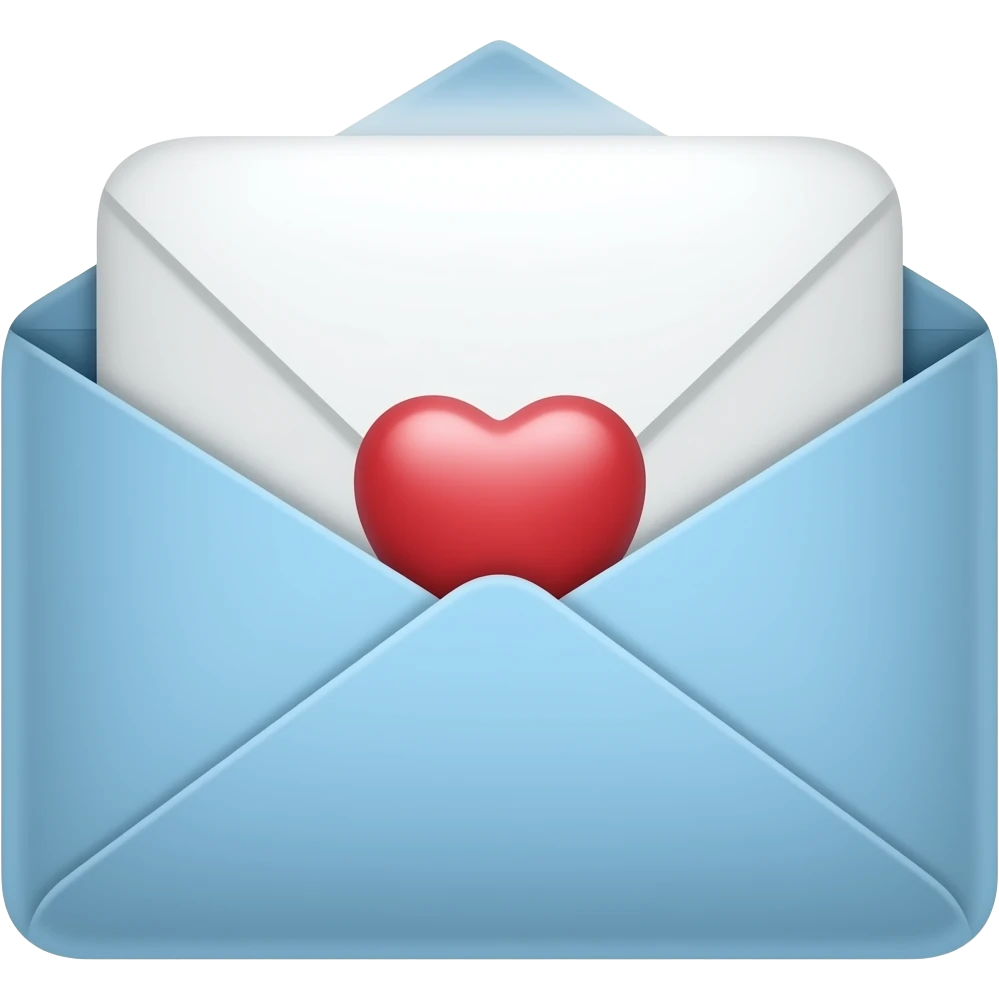 🩵💌 편지봉투 emoji