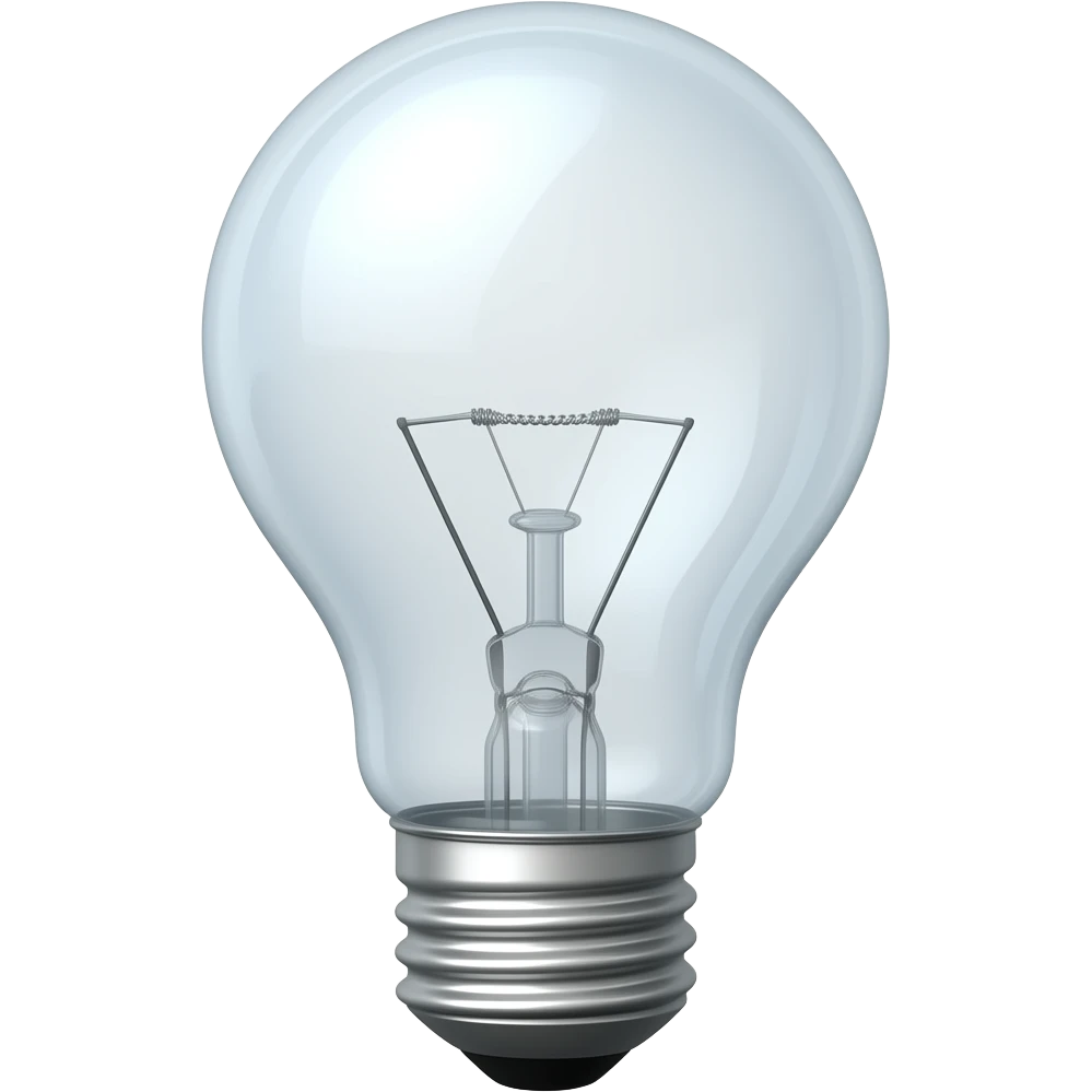 bulb emoji