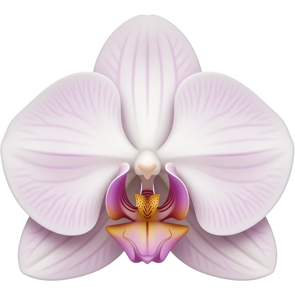 generate an emoji which has orchid flowers emoji