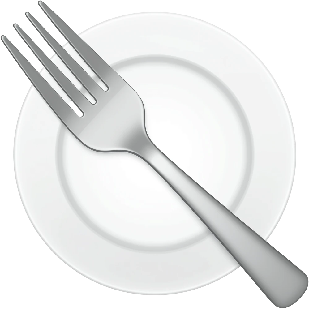 Fork emoji