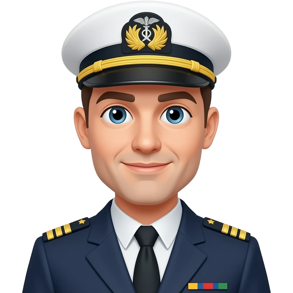 Captain crew emoji