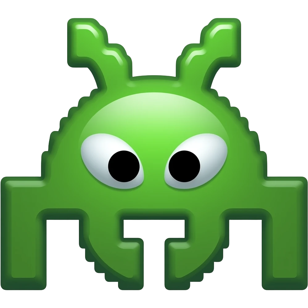 Alien space invader 👾 emoji