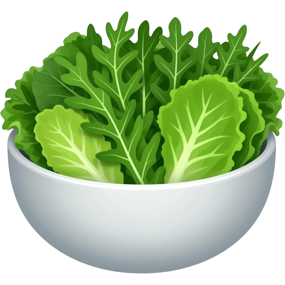mixed greens emoji