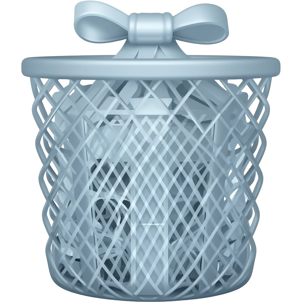 icon trash style macOS 26 emoji