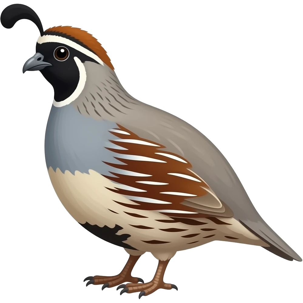 Quail emoji