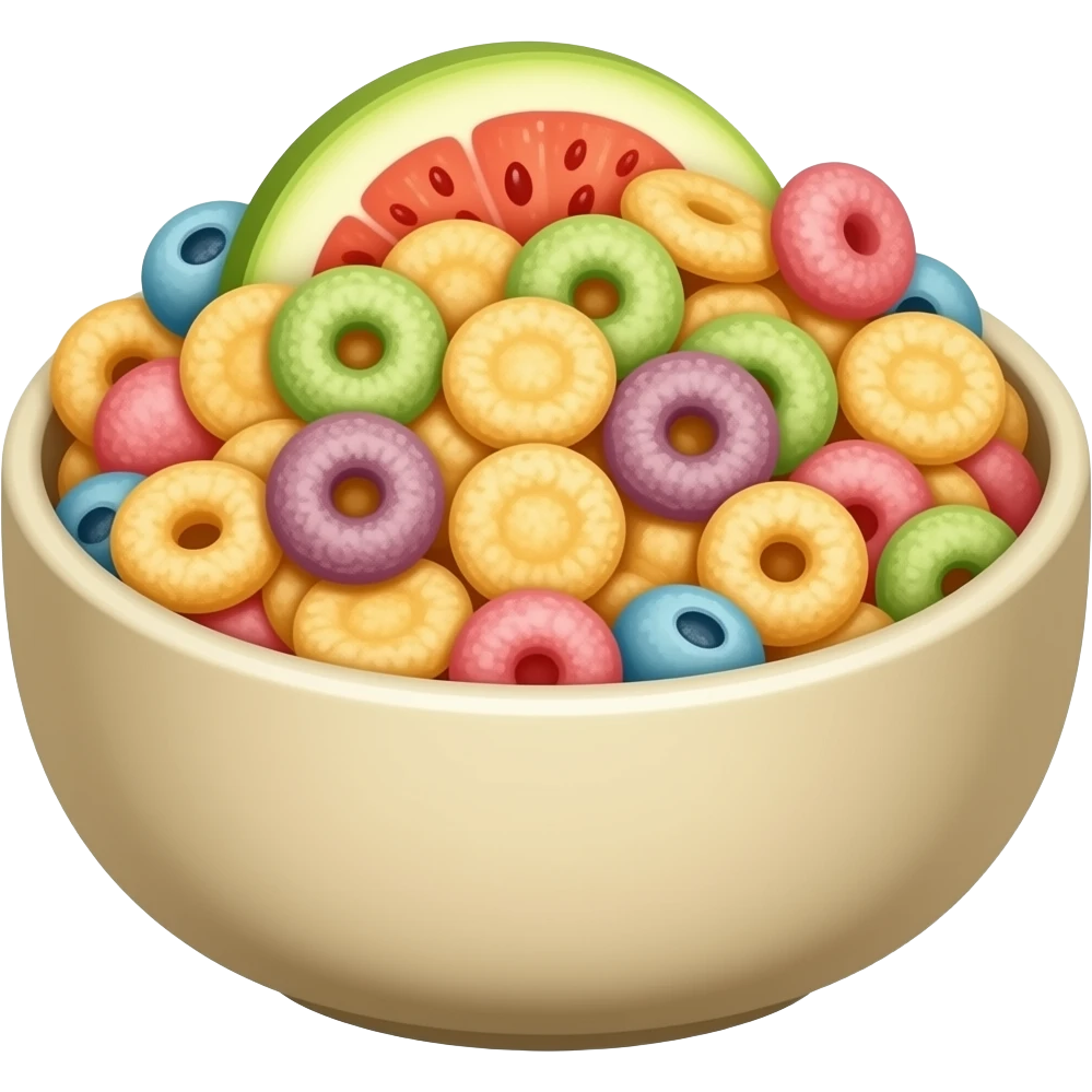Fruit Cereal emoji