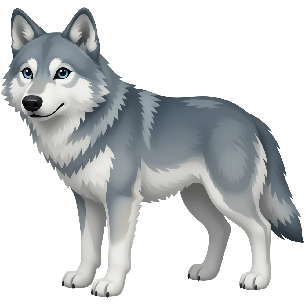 only genrate wolf s body emoji