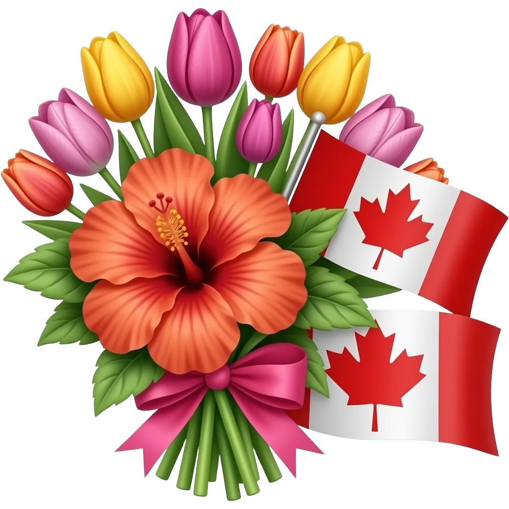 🌺🌷🇨🇦 emoji