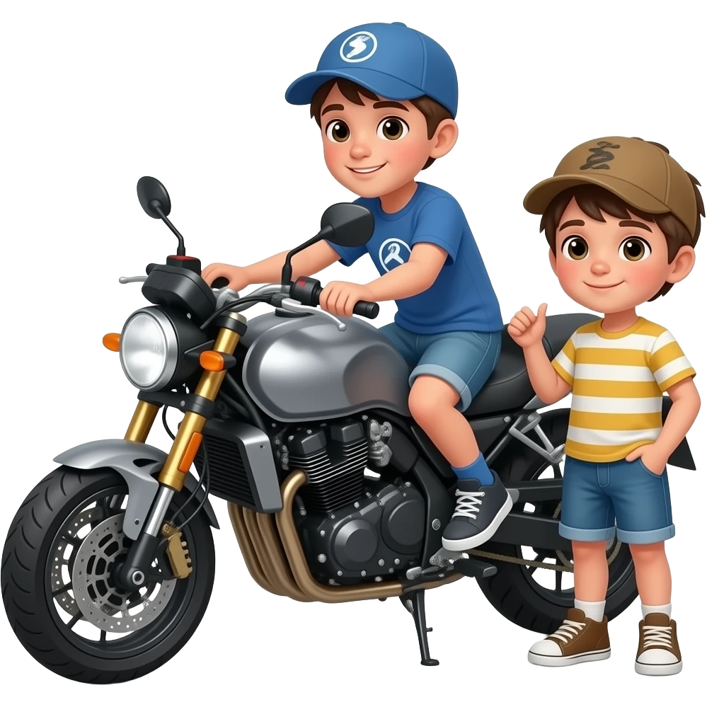 🧒+🧒+🏍️= emoji