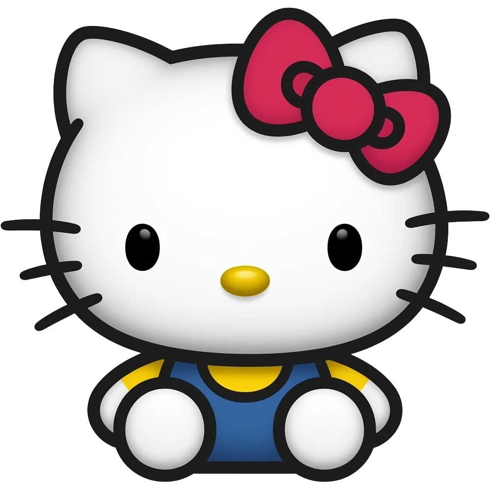 Hello kitty emoji
