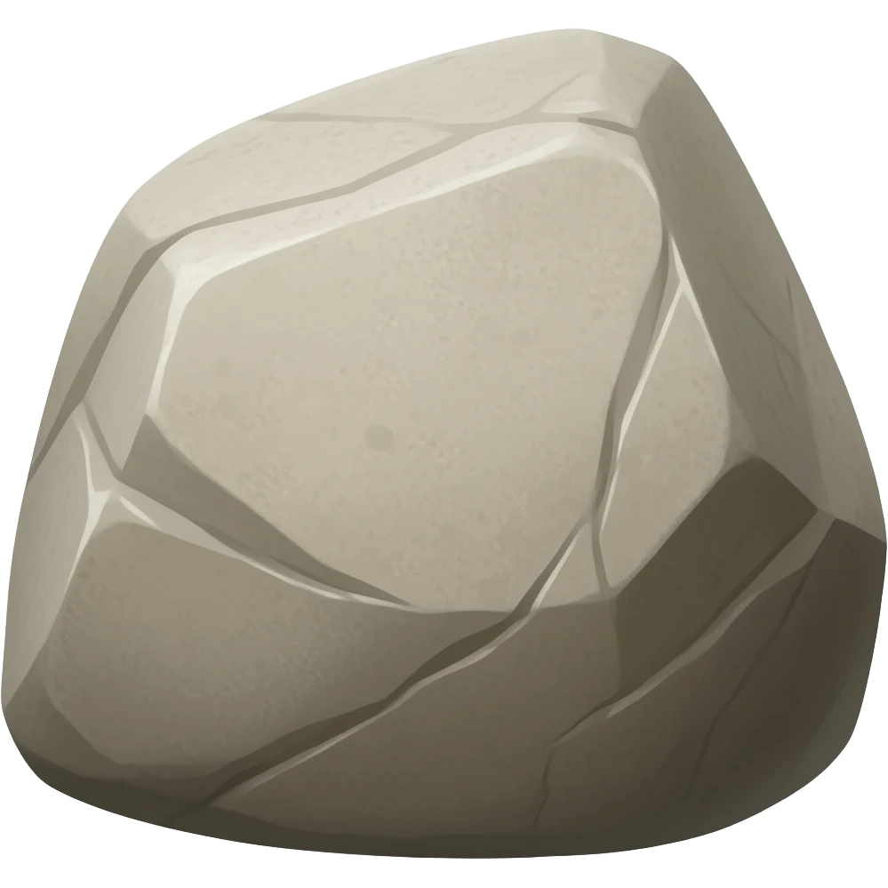 Rock emoji