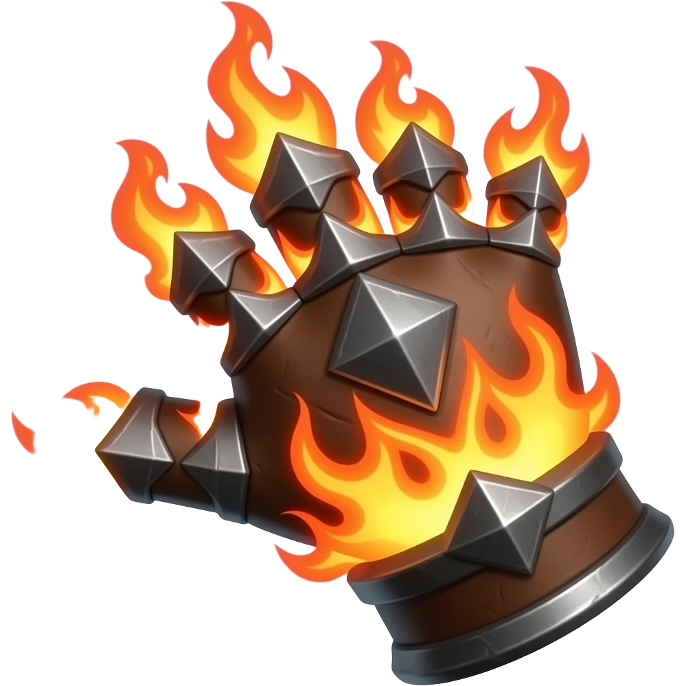 Fuego gauntlet emoji