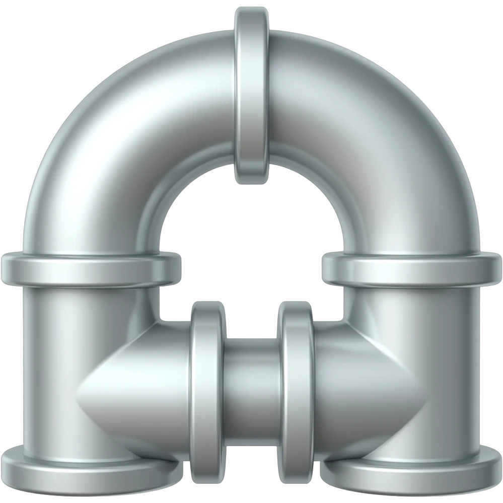 Pipeline double bend emoji