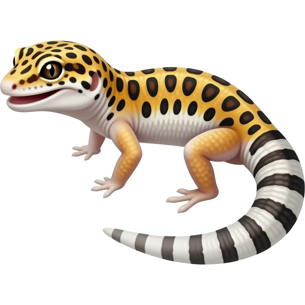 Gecko léopard emoji