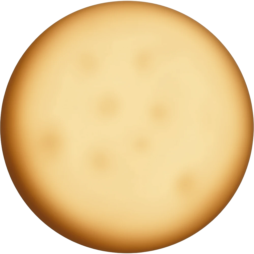 Flatbread realism details emoji