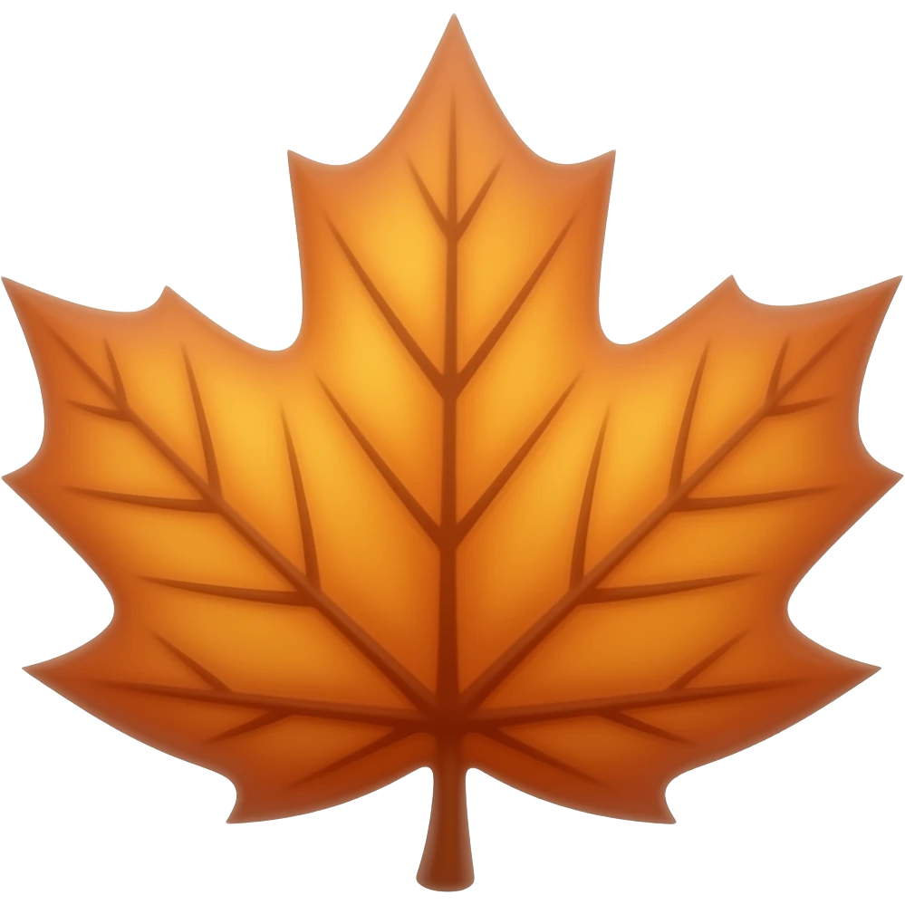 Maple syrup emoji