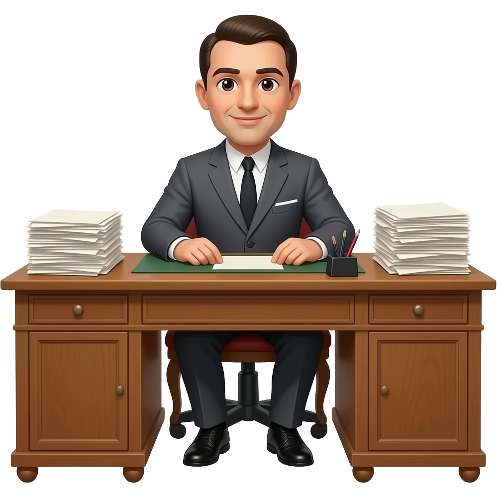 fonctionnaire année 1940 emoji