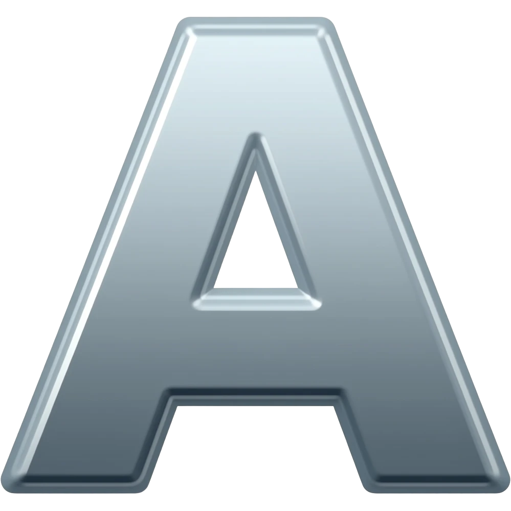 letter A emoji