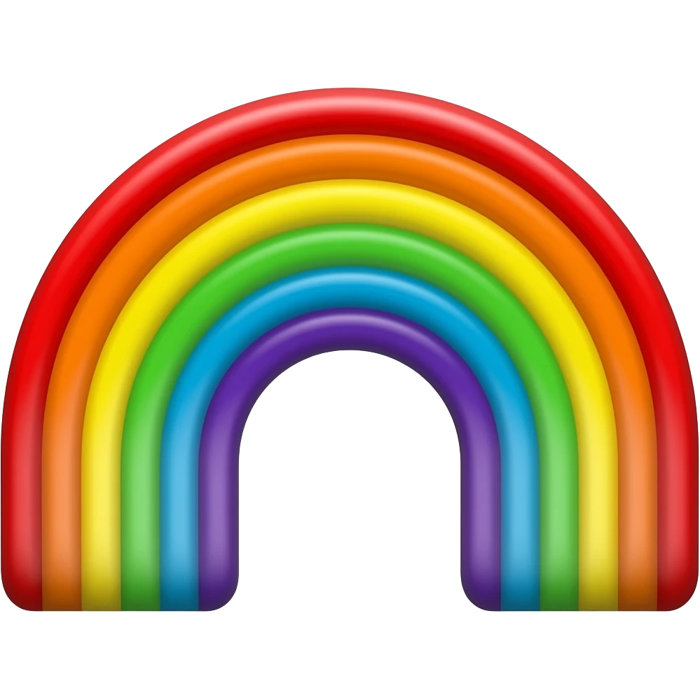 rainbow emoji