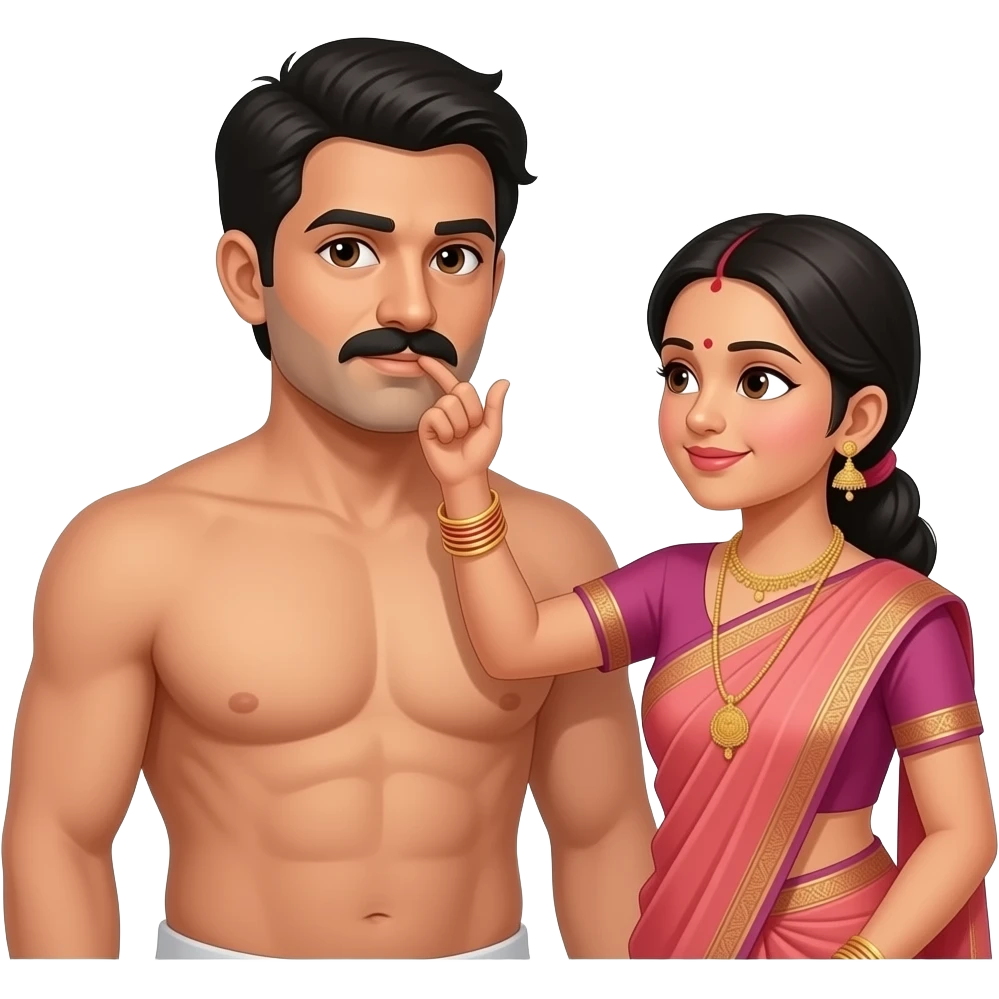 বাস্তব সম্মত ছবি তৈরি করে দাও যেখানে  একটি বস্ত্রবিহীন  উলঙ্গ পুরুষের  বড় খাড়া ধোন একটি বস্ত্রহীন নারী চুষে খাচ্ছে। পাশ থেকে নারীটির খোলা দুধ পিঠ পাছা দেখা যাচ্ছে আর  সামনে মালের ফ্যাদা ঝুলে ঝুলে পড়ছে মুখ থেকে emoji