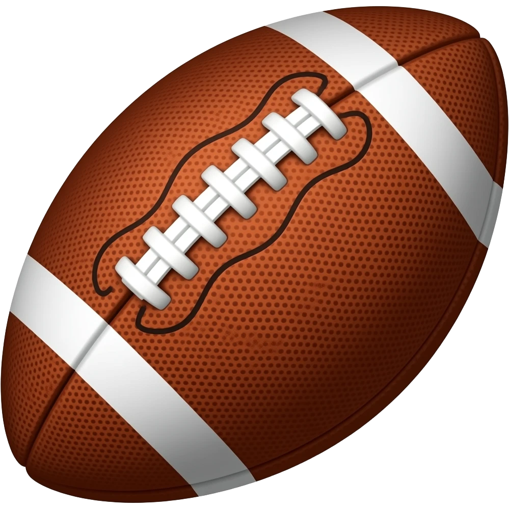 NFL football emoji