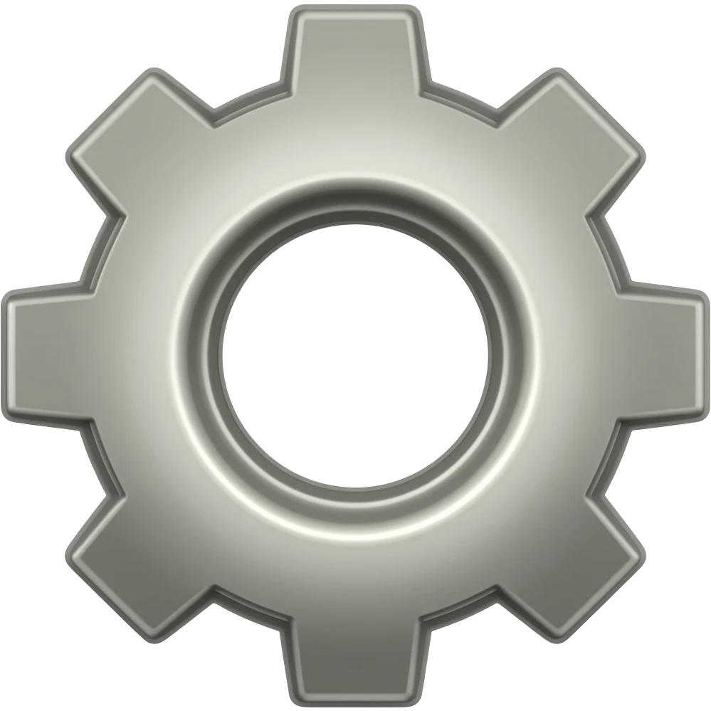 Gear emoji
