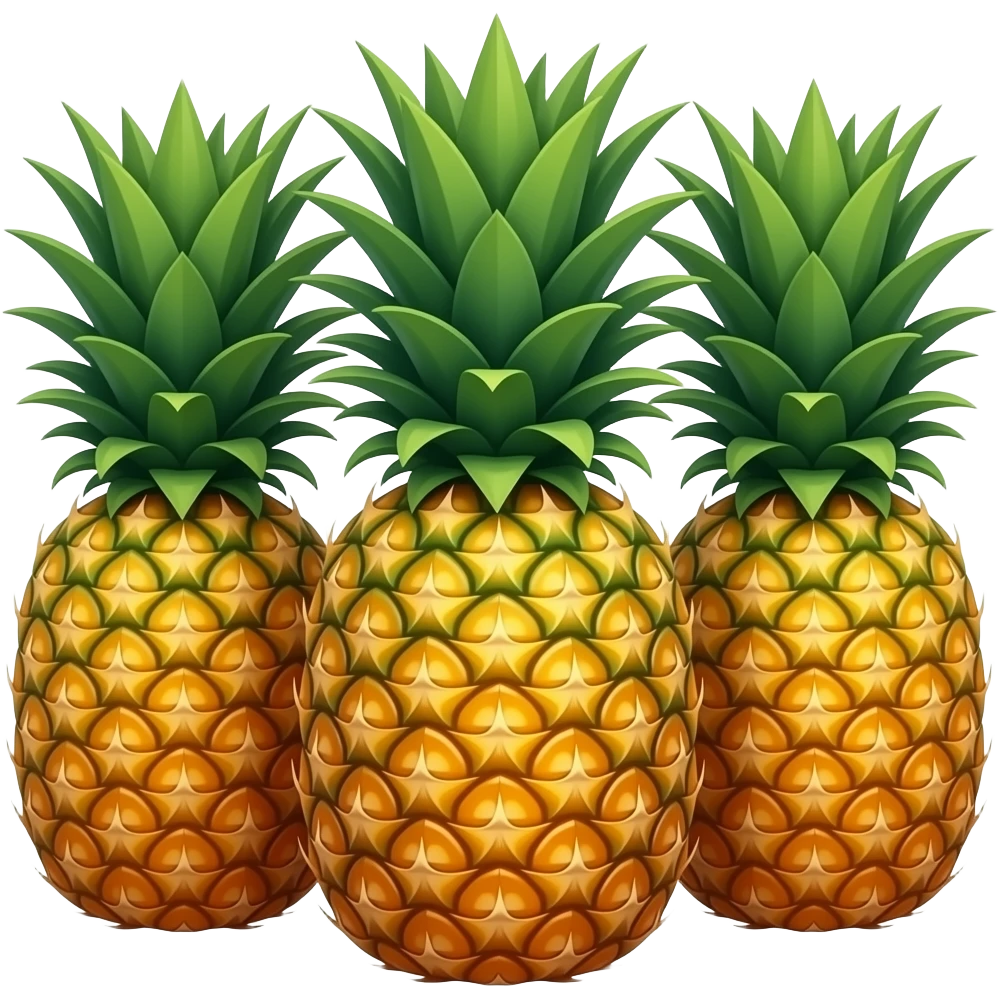Xem từ điển 3 pineapple emoji